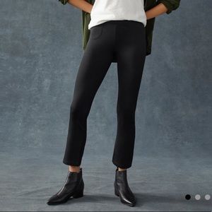 New in pkg American Giant Ponte Kick Flare legging Size 10 TALL Super Black